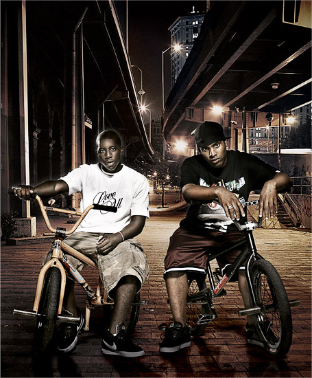 Photomontage Nigel Sylvester & Edwin Delarosa