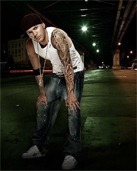 Photomontage Reebok - M.Pokora