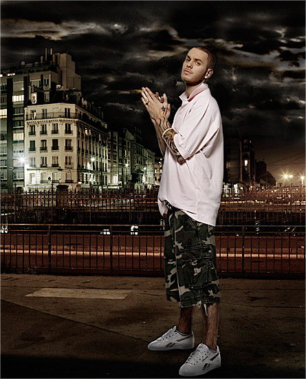 Photomontage Reebok - M.Pokora