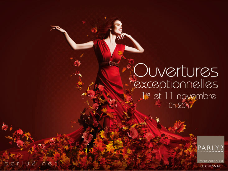 Retouche Campagne Parly 2 - Ouvertures exceptionnelles 2011