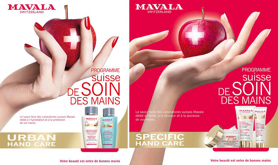 Retouche Mavala Soin des mains