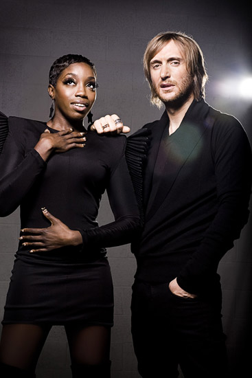 Retouche Estelle & David Guetta