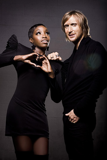 Retouche Estelle & David Guetta