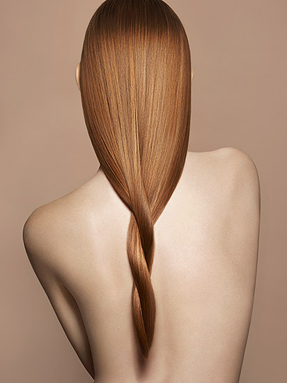 Retouche Cheveux lisses