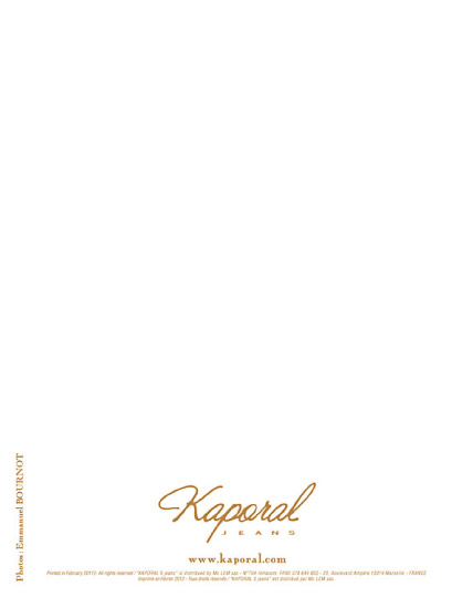 Retouche Kaporal n°1 - Spring Summer 2012