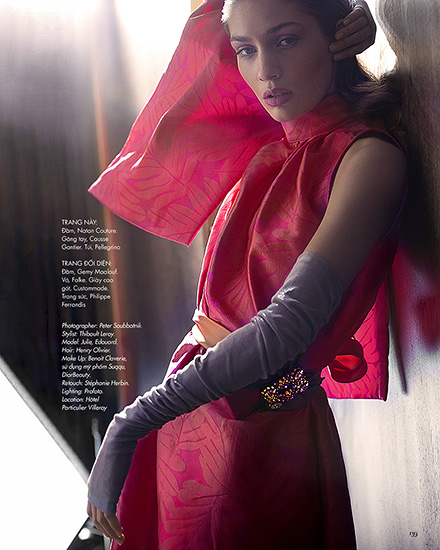 Retouche Harper's Bazaar Vietnam - Édito Valentine's Day in Paris