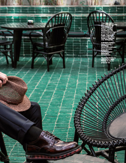 L'Officiel Hommes Maroc - Édito Pause Printanière