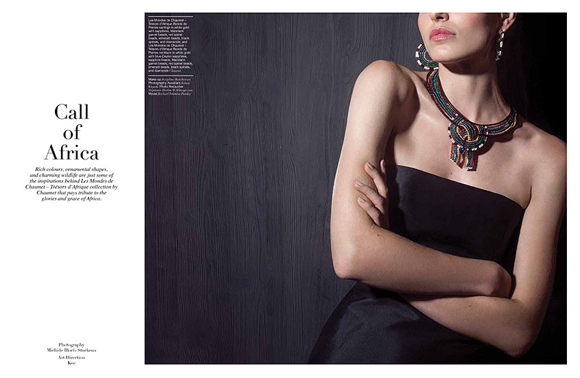 Retouche Manifesto - Édito Chaumet : Call of Africa