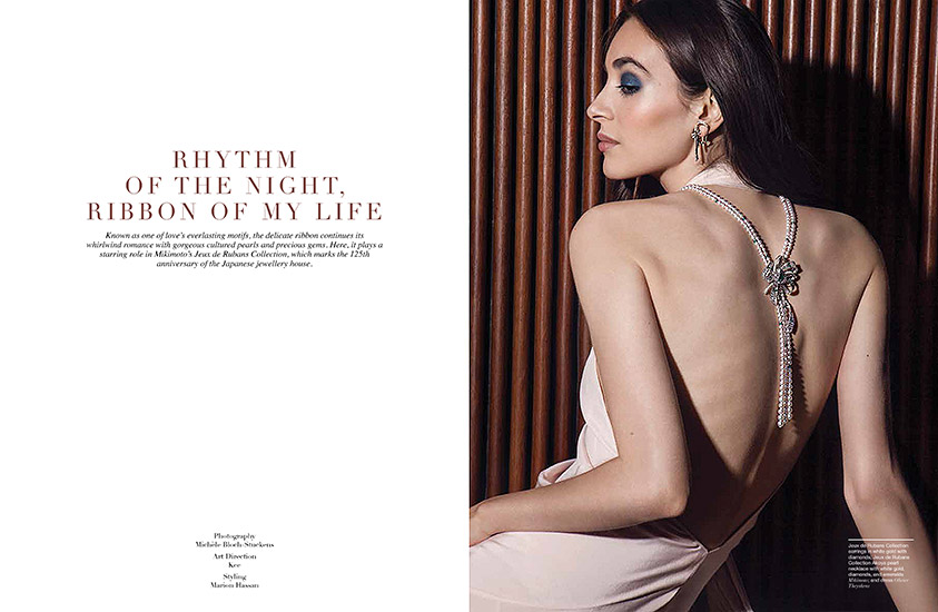 Retouche Manifesto - Édito Mikimoto : Rhythm of the Night Ribbon of my Life