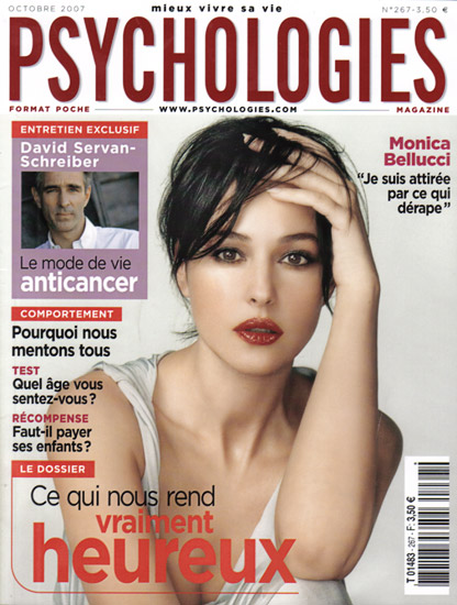 Retouche Psychologies - Monica Bellucci