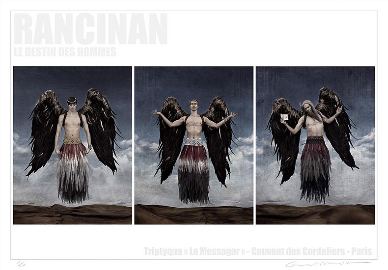 Retouche Destin des hommes - Triptyque Le Messager - Paris 2015