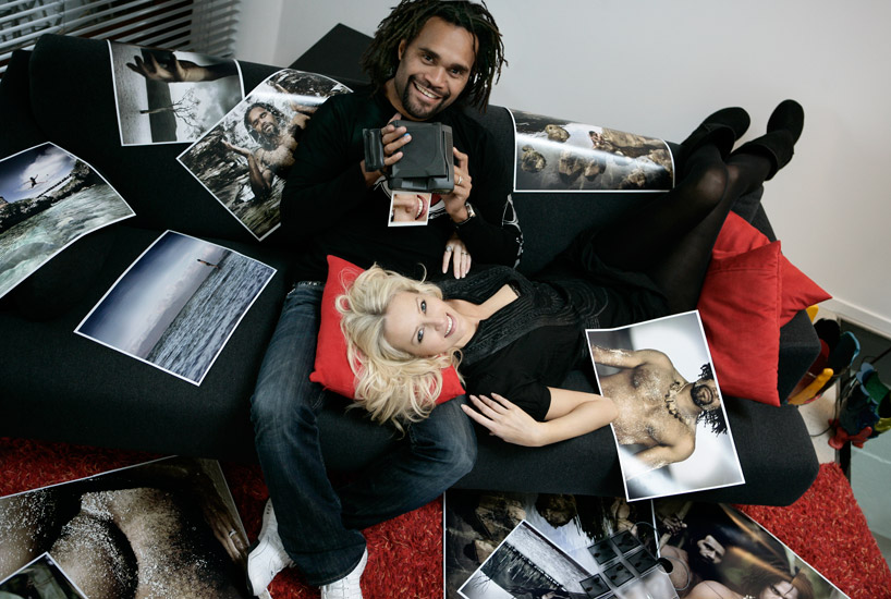 Retouche Christian et Adriana Karembeu