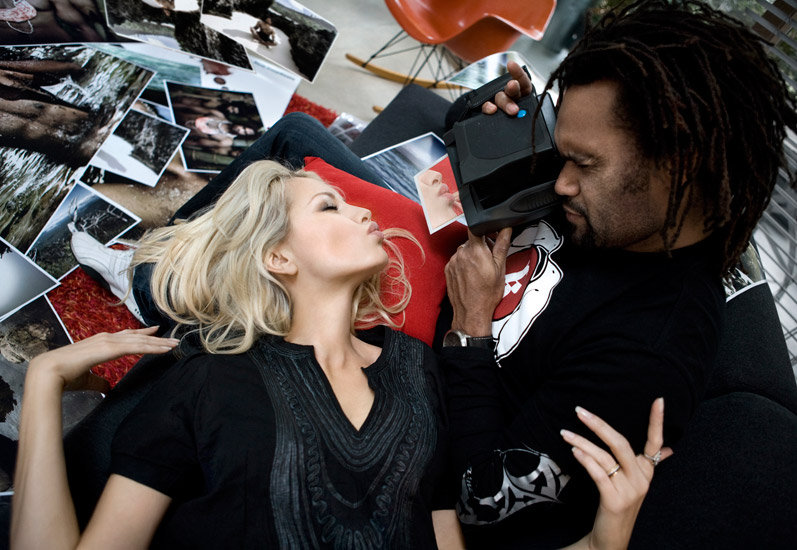 Retouche Christian et Adriana Karembeu