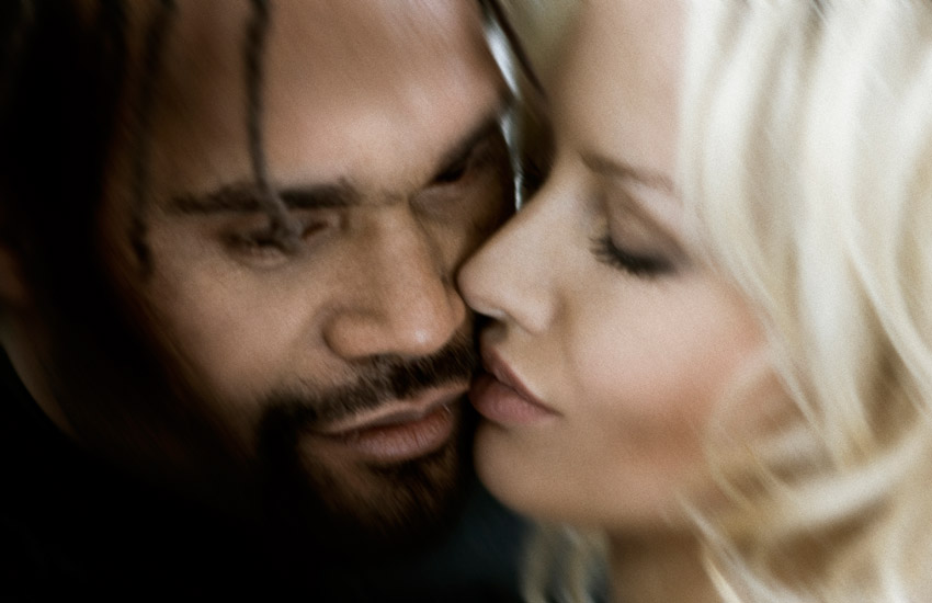 Retouche Christian et Adriana Karembeu