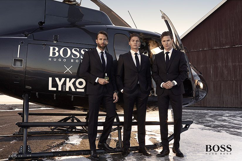 Retouche Campagne Hugo Boss