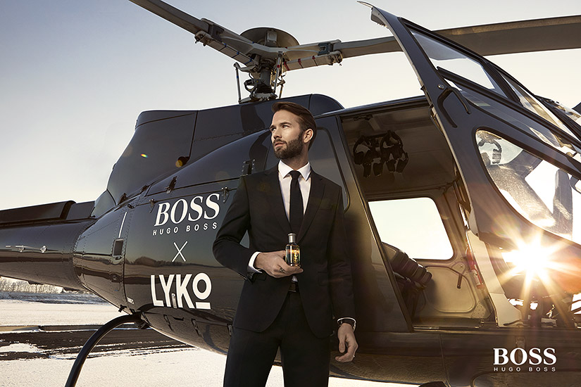 Retouche Campagne Hugo Boss