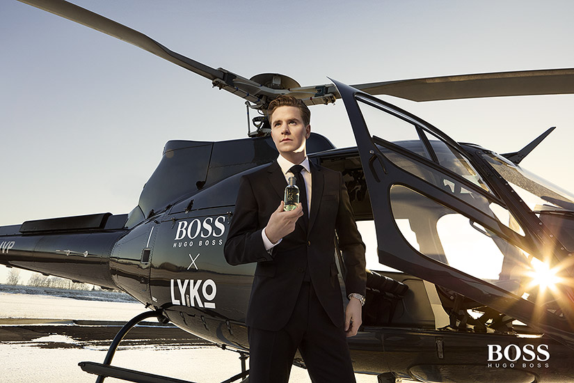 Retouche Campagne Hugo Boss