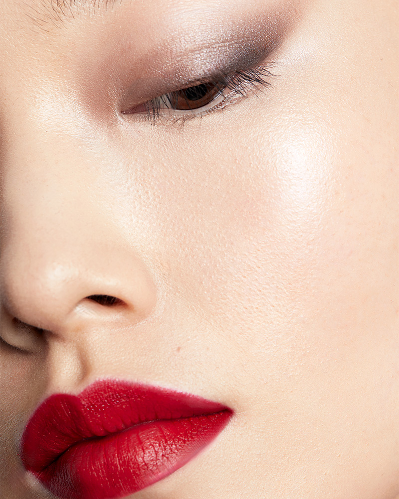 Retouche beauté close-up